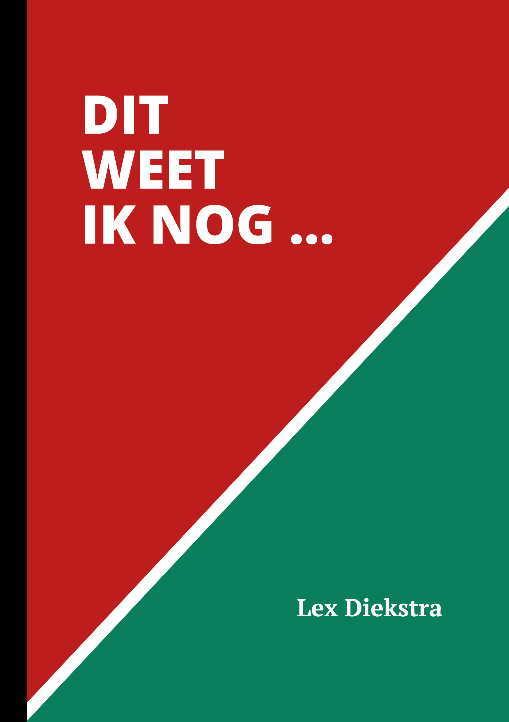 Boekomslag van Dit weet ik nog...